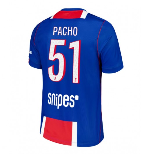 Paris Saint-Germain Willian Pacho #51 Kotipaita 2026-27 Lyhythihainen Paris Saint-Germain Willian Pacho #51 Kotipaita 2026-27 Lyhythihainen